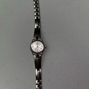 Citizen Eco Drive Rhinestone Silver Ladies Analog Watch